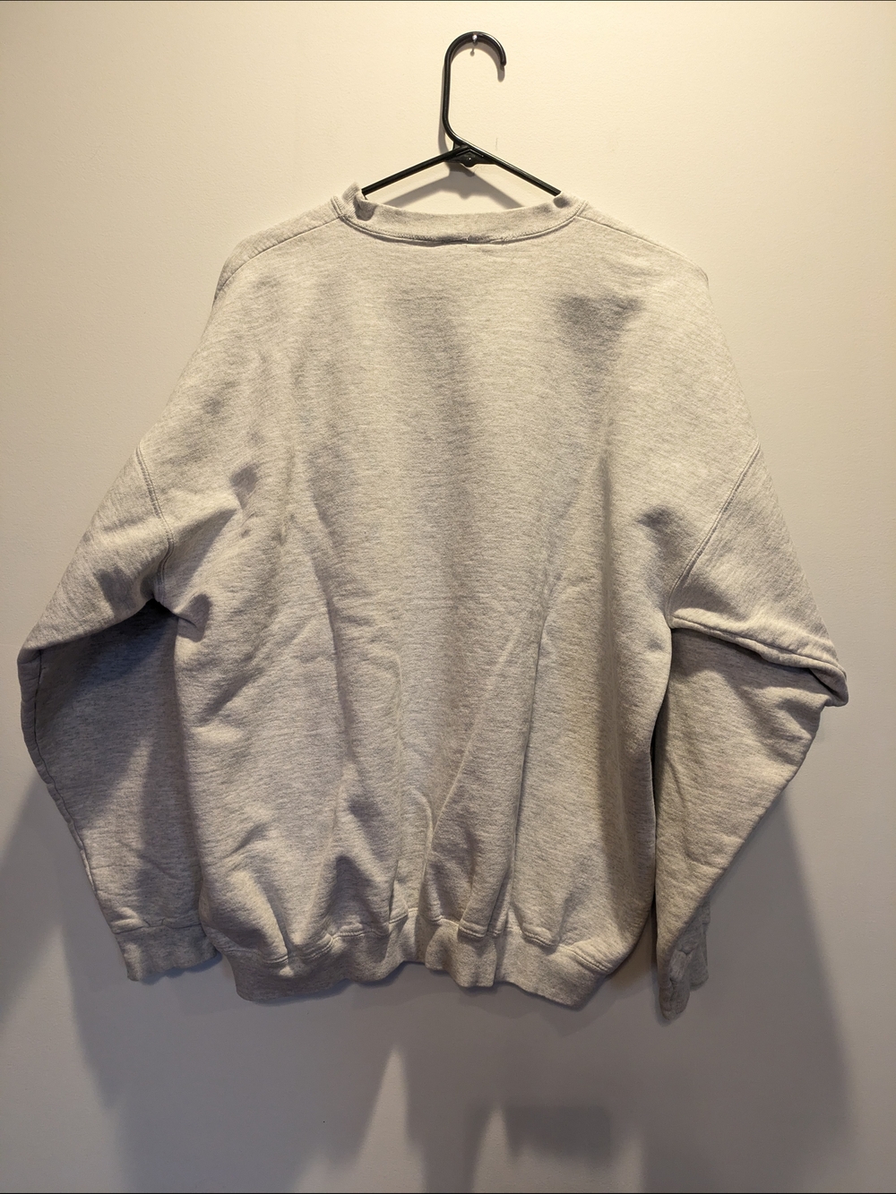 Ohio State Gray Crewneck Sweatshirt with Red Embroidered Logo Unisex XL - Picture 3 of 6